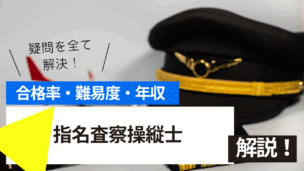 指名査察操縦士試験の難易度・合格率・年収を詳しく解説！