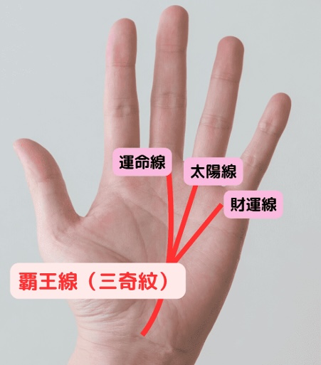 (2)成功者の証!三大運が揃う覇王線